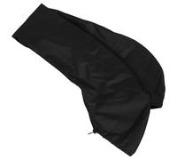 GRIRIW Sun Shade Boat Canopy Replacement Cover with Grade Oxford Fabric Rainproof Bimini Top for Yachts and Center Console Boats Black Secure Fit and Compact Storage