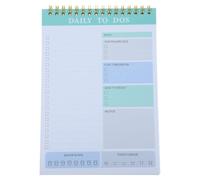 GRIRIW Tear off Planner Notepad A5 Daily Planner Notepad with 60 Sheets Decorative Nonstick Design Paper for To-do Lists and Notes Green Colour for Office and School Use