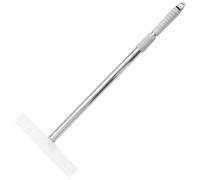 GRIRIW Telescopic Stainless Steel Handheld Welcome Sign Rod with Square Slot Holder for Election, Protest, and Advertising Displays - Multi-Function Metal Sign Stick for Outdoor and