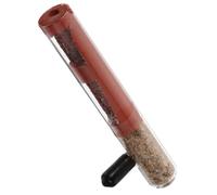 GRIRIW Transparent Glass Tube Ant Breeding Nest for Pet Ants Dual Bamboo Segment Design with Tube for Egg Laying and Resting and Landscaping Supplies