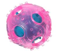 GRIRIW Tricky Treat Interactive Food Dispensing Toy for Dogs Rubber Treat Random Color for Healthy Playtime