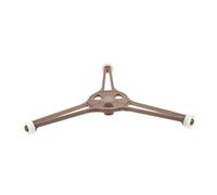 GRIRIW Triple Arm Microwave Oven Turntable Support Sturdy Plate Tray Holder for Microwave Turntable Food Stability and Prevents Spills