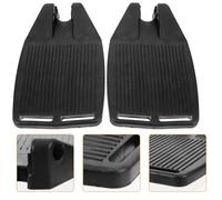 GRIRIW Universal Wheelchair Footrest Pair Plastic Foot Pedal 7.87 Inch with Different Textured Surfaces for Wheelchair Leg Rest Suitable for People of Ages