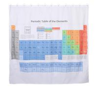 GRIRIW Waterproof Stylish and Sturdy Curtain with Printed Design Polyester Shower Bath Curtain for Bathroom and Motels
