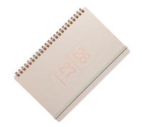 GRIRIW Weekly Goals Notebook PU Hardcover Planner for Personal Office School Use Habit Formation Agenda Book with Compact Appointment Scheduling and Multipurpose Management