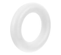 GRIRIW White Foam Circle for Crafts Multi-Functional Solid Foam Ring for DIY Craft Projects and Painting Large Size Suitable for Crafting and Decoration