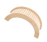 GRIRIW Wooden Hamster Toy Bridge Climbing Ladder for Dwarf Hamster Guinea Pig Chinchilla Small Pet Accessories Rabbit Chicken Coop Ramp