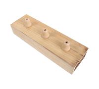 GRIRIW Wooden Tuning Fork Resonator Box Amplifies Tuning Fork Vibrations with Triple Compartment Stability Rectangular Sound Therapy Holder for Physics Demonstration and Hearing Tests