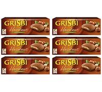 Grisbì 6x Vicenzi Grisbi Hazelnut Cream Biscuits Cookies 150g