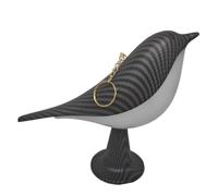 Grishay Aroma Lumibird, Carbon Fiber, 3 Color LED Table Lamp with Touch Dimmer, for Bedroom, Office, College Dorm Room