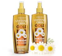 Grisi Manzanilla Hair Lotion Gold, Hair Lotion with Chamomile Extract, 2-Pack of 8.4 FL Oz, Spray Bottles