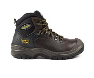 Grisport Contractor FREE 3PR £9 SOCKS S3 Safety Boots Brown Steel Toe Cap Work
