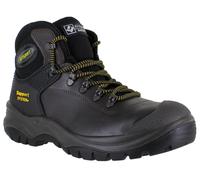 GriSport Contractor Mens Black S3 Safety Steel Toe/Midsole Work Boots