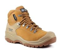 Grisport Contractor Work Boots – Men's S3 Safety, Steel Toe & Midsole – Tan Size 43