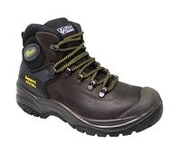 Grisport Contractor FREE 3PR £9 SOCKS S3 Safety Boots Brown Steel Toe Cap Work