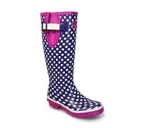 Grisport Lunar Junior Dotty Wellington Boots: Pink/Purple: 13 Size: 13