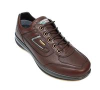 Grisport Mens Airwalker Walking Shoe, Dark Brown, 6 UK