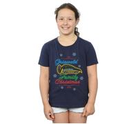 Griswold Family Christmas Cotton T-Shirt National Lampoon's Christmas Vacation Navy 5-6 Years