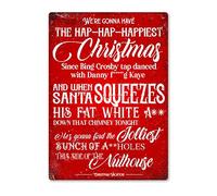 Griswold Ha-Ha-Happiest Christmas - Medium Sticky Pads | Printed Metal Wall Sign Plaque