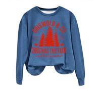 Griswold Womens Christmas Shirt - Casual Xmas Tops for Teen Girls & Ladies Fashion
