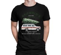 Griswolds Tree Farm Christmas Men's T-Shirt, black, M