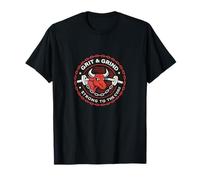 Grit and Grind Strong to the Core Bull T-Shirt