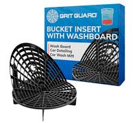 Grit Guard The Insert with Washboard Combo Pack (Black/Black)