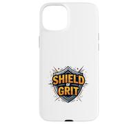 Grit Mindset Strength Motivation Warrior Graphic Case for iPhone 15 Plus