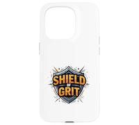 Grit Mindset Strength Motivation Warrior Graphic Case for iPhone 15 Pro