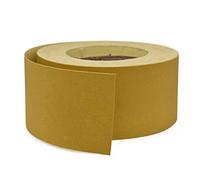 Gritly - 220 Grit PSA Gold Longboard Sandpaper Roll 25 Yard Long, 2-3/4" Wide - Adhesive Backed Sandpaper Roll for Woodworking, Automotive, Hand Sanding Blocks