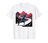 Gritty Desert Ultra Mountain Terrain Landscape Ultramarathon T-Shirt