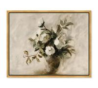 Gritty Garden Canvas Print Vintage Art by Art Remedy, Gold Frame, 24 x 20