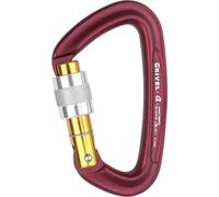 Grivel Alpha K1N Screwgate Carabiner, Red One Size