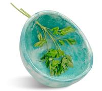 Griwuut Herb Stripper, Herb Stripper Bowl, Multi-Size Round Hole Peeling,Herb StrippersKitchen Leaf Stripping Tool,Perfect for Removing Stems （Cyan）