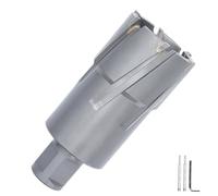 GRIXLEN 1-3/4" x 2" Annular Cutter with Weldon Shank,Carbide Tip Annular Drill Bit for Stainless Steel, Iron (2" Depth, 1-3/4" Diameter)