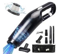 Grixz Handheld Vacuum Cleaner, 10000Pa Powerful Car Vacuum Cleaner, Mini Vacuum Cordless, Lightweight Rechargeable Portable for Car, Home, Office