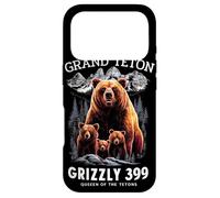 Grizzly 399 Bear Lovers Queen Of The Tetons National Park Case for iPhone 17 Pro