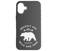 Grizzly 399 Wild & Free Grand Teton National Park Case for iPhone 16 Plus
