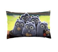 Grizzly and The Lemmings Cotton Pillowcase Soft Pillow Case Sham Cover Protector with Hidden Zipper Machine Washable