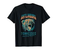 Grizzly Bear Gatlinburg Great Smoky Mountains Vintage T-Shirt
