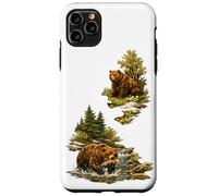 Grizzly Bear Gorpcore Nature Aesthetic Art National Park Case for iPhone 11 Pro Max
