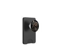 Grizzly Bear Moon Wilderness Wildlife Mountain Art PopSockets PopWallet for MagSafe