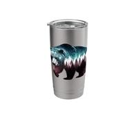 Grizzly Bear Stainless Steel Insulated Tumbler