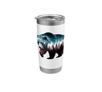 Grizzly Bear Stainless Steel Insulated Tumbler