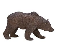 Grizzly Bear Wildlife Animal Toy Figure 11 cm Length Approx Mojo Fun 387216