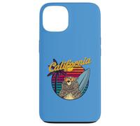 Grizzly Bear With Sunglasses California Aesthetic Surf Retro Case for iPhone 13