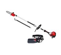 Grizzly BKS 25 L Long Reach Extendable Petrol Chainsaw Polesaw Saw
