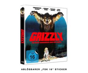 GRIZZLY - COVER A - UNCUT - LIMITED SCANAVO EDITION BLU-RAY NEW