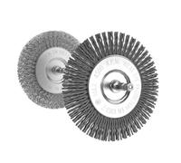 Grizzly Metal & Nylon Grout Brush Set for Parkside Universal Brush PUB 500 A1 & B1, 2-Piece Set (Metal & Plastic Brushes)