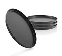 Grizzly Pizza Tray Round 28 cm, Set of 4, Non-Stick Coated, Baking Tray Round, Versatile, Made in Germany
